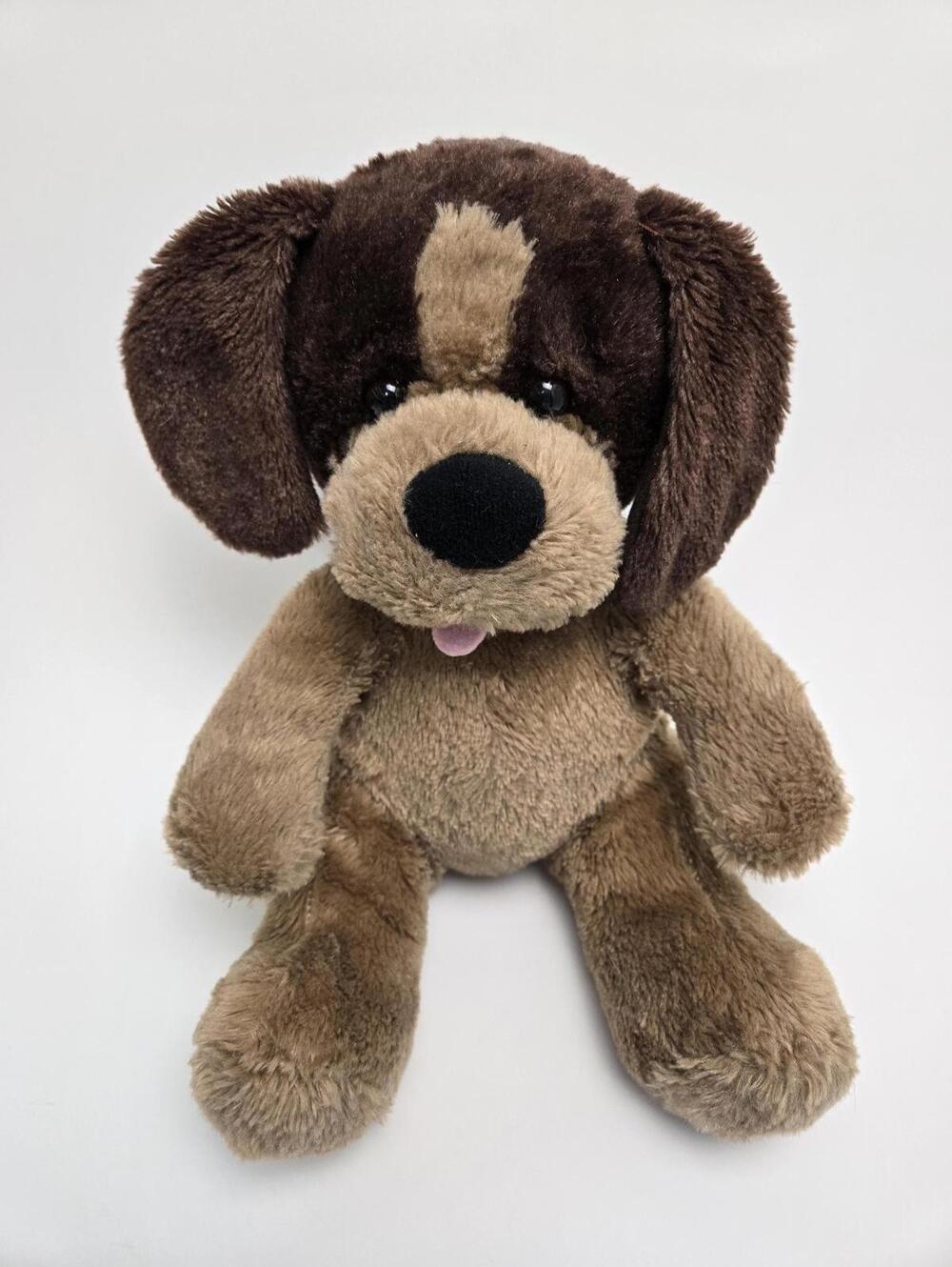 Build a Bear - Adorable Brown Puppy Dog Plush (12 inch)